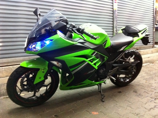 ninja 300 ABS 2014 สีเขียว