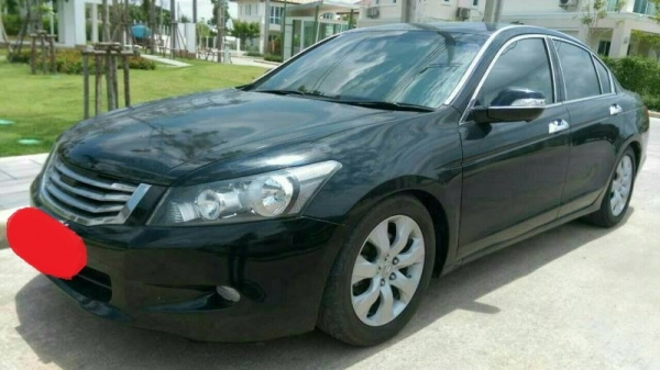 Honda Accord ปี09  ออโต้  เครื่อง2.0   มีจอ  แก๊สLPGถังโดนัท
