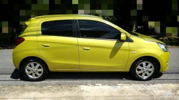 Mitsubishi Mirage ปี12  ออโต้   ปุ่มสตาทร์