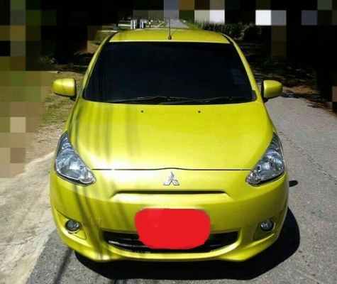 Mitsubishi Mirage ปี12  ออโต้   ปุ่มสตาทร์