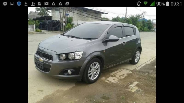 Chevrolet Sonic ปี13  ออโต้   เครื่อง1.4ltz  ตัวTOP