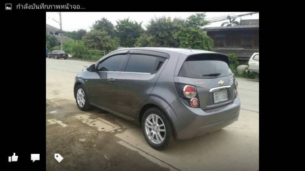Chevrolet Sonic ปี13  ออโต้   เครื่อง1.4ltz  ตัวTOP