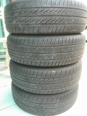 ขายยาง TOYO TEO PLUS 175-65-14 ปี12 ดอกสวย ไม่มีปะ ชุดละ 2,800 บาท