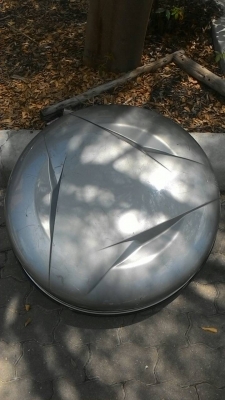 ขายฝาครอบยางอะไหล่ toyota sport rider