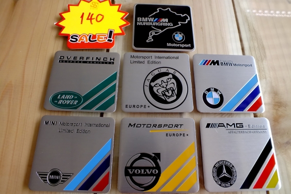 ขายสติกเกอร์อลูมิเนียม3D แบบหนาสำหรับตกแต่งรถ