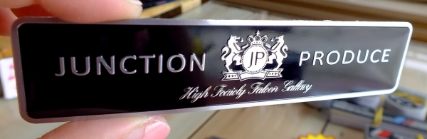 ขายสติกเกอร์อลูมิเนียม3D แบบหนาสำหรับตกแต่งรถ