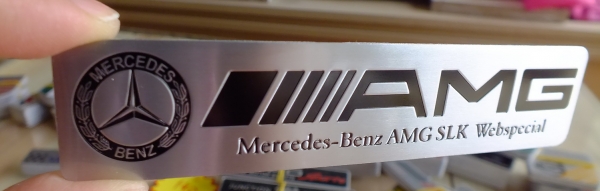 ขายสติกเกอร์อลูมิเนียม3D แบบหนาสำหรับตกแต่งรถ