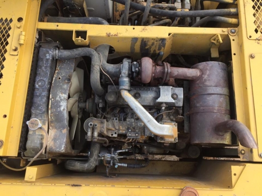 รถขุดPc120-5. รถสภาพดีทำสีมาใหม่ เช็คระบบใหม่. พร้อมใช้