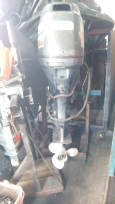 เครื่องyamaha  40hp  fourstoke เครื่องเก่าญี่ปุ่น