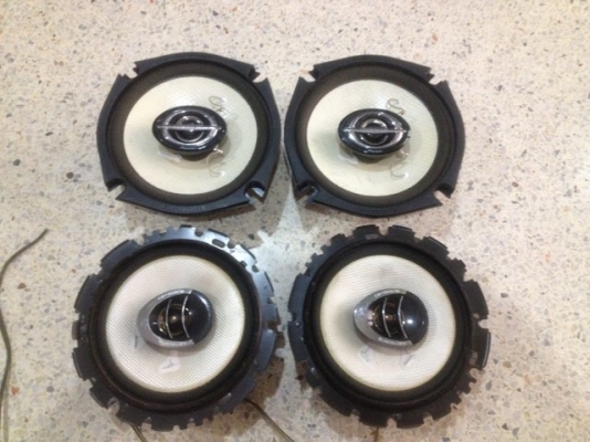 ลำโพง6นิ้ว2ทาง PIONEER ของเก่าญี่ปุ่นสภาพสวยยกชุด4ตัว