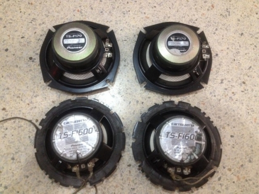 ลำโพง6นิ้ว2ทาง PIONEER ของเก่าญี่ปุ่นสภาพสวยยกชุด4ตัว ลำโพง6นิ้ว2ทาง PIONEER ของเก่าญี่ปุ่นสภาพสวยยกชุด4ตัว