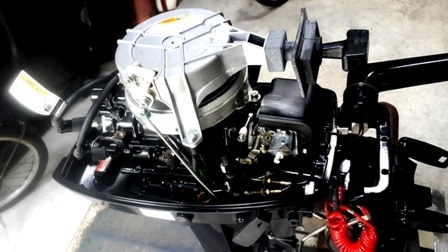 ขายเครื่องยนต์เรือ Tohatsu 9.8 hp