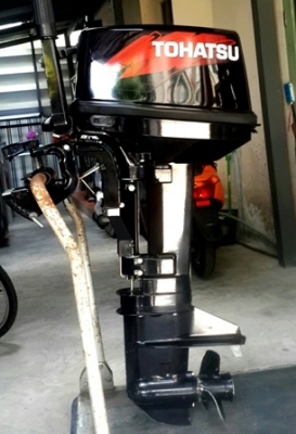 ขายเครื่องยนต์เรือ Tohatsu 9.8 hp