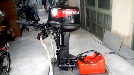 ขายเครื่องยนต์เรือ Tohatsu 9.8 hp