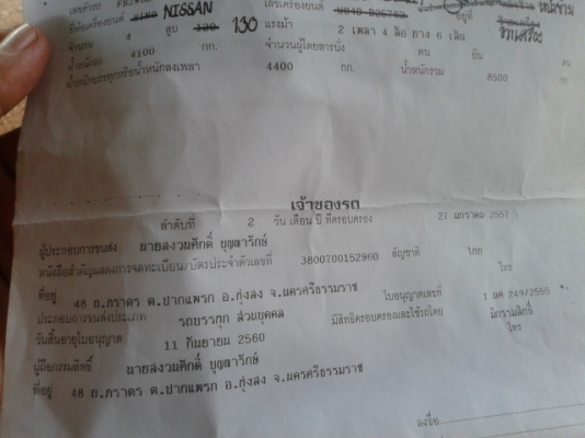 6 ล้ออีโน่  ตู้แห้ง  พร้อมใช้งาน  เล่มพร้อม....