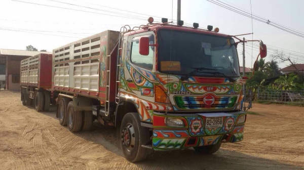 ขายรถบรรทุกสิบล้อดัมพ์ Hino 344 ปี 53 กระบะเหล็กดัมพ์คอกเกษตร ลูก 3 เพลา มี 2 พ่วง รถสวยพร้อมใช้งาน ขายรถบรรทุกสิบล้อดัมพ์ Hino 344 ปี 53 กระบะเหล็กดัมพ์คอกเกษตร ลูก 3 เพลา มี 2 พ่วง รถสวยพร้อมใช้งาน