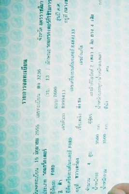 ขายรถไถใหญ่ฟอดร์ 500000เล่มทะเบียนพร้อมโอน