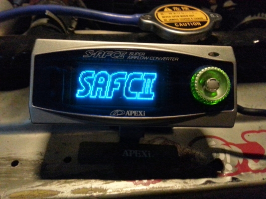 จอฟ้า SAFC2 ปรับจูนน้ำมัน อากาศ สายไฟยาวๆ สภาพดีมากๆ