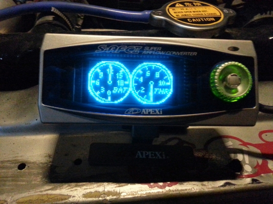 จอฟ้า SAFC2 ปรับจูนน้ำมัน อากาศ สายไฟยาวๆ สภาพดีมากๆ