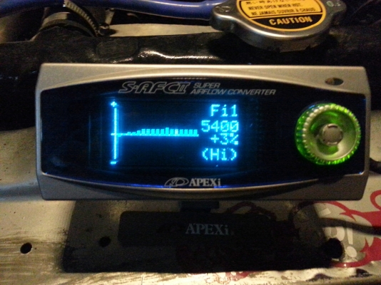 จอฟ้า SAFC2 ปรับจูนน้ำมัน อากาศ สายไฟยาวๆ สภาพดีมากๆ