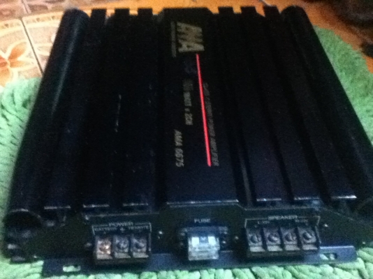 ขายแอมป์ AMA รุ่น 6675 Class A 150x2ch ใช้ได้ปกติขายถูกๆ 800.-
