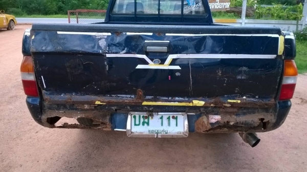 ขายกระบะมิตซู ตอนเดียว ปี 39 คัสซีสวยตลอดเส้น เครื่องมีไอหน่อย กระบะต้องปะพื้นใหม่ ทะเบียนชุดโอนครบ