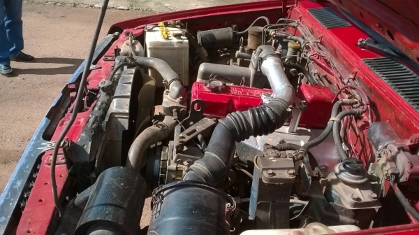 ขายกระบะ NISSAN ฝาแดง ปี 33 เครื่องแน่นดีมาก คัสซีสวยจัดตลอดเส้น มีหลังคาโดยสาร ทะเบียนพร้อมโอนครับ