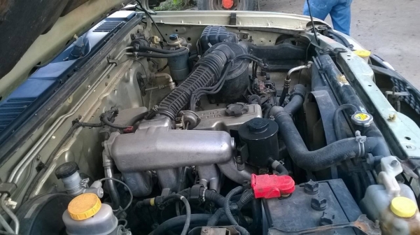 ขาย NISSAN FRONTIER ปี 46 รถสวยเดิม เครื่อง TD27 คัสซีสวยตลอดเส้น แอร์เย็น ทะเบียนพร้อมโอนครับ