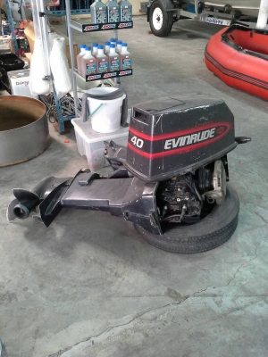 เครื่องเรือ Evinrude 40