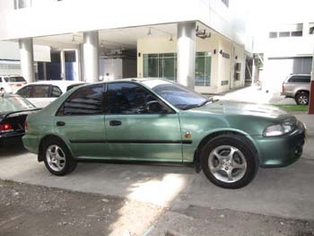 ขายด่วนเพื่อนฝากขายHonda  civicgเตารีด4ประตูเดิมไม่เคยติดแก็ส55000บาท