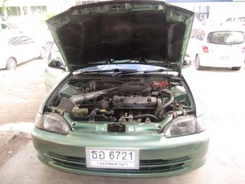 ขายด่วนเพื่อนฝากขายHonda  civicgเตารีด4ประตูเดิมไม่เคยติดแก็ส55000บาท