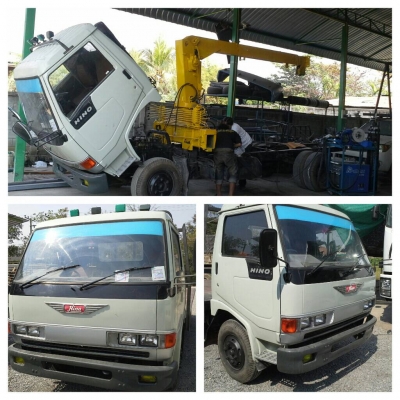 รับติดตั้งประกอบดั้มพ์+เครน 10 ล้อ 6 ล้อ ราคากันเอง ต่อเร็ว รับรองความแข็งแรงโดยวิศวกร