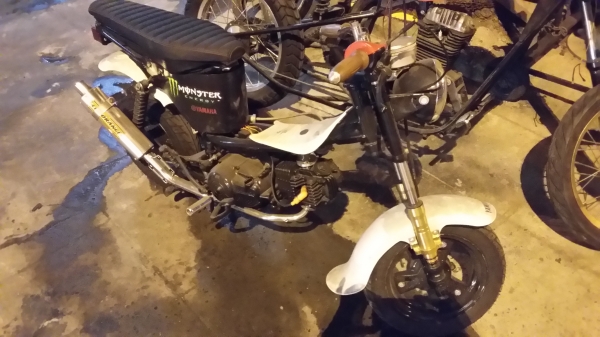 ขายด่วน mini bike เครื่อง yamaha x1  110 cc 6500 บาท
