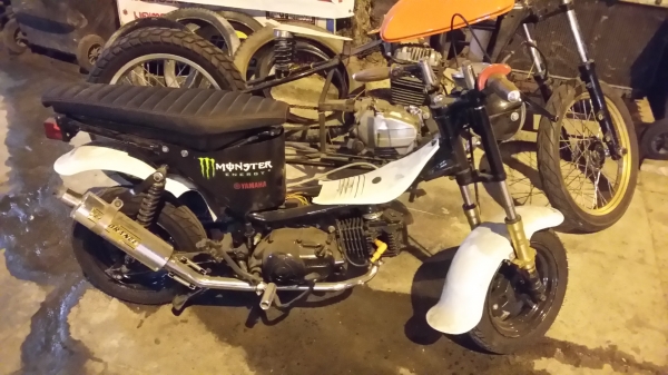 ขายด่วน mini bike เครื่อง yamaha x1  110 cc 6500 บาท