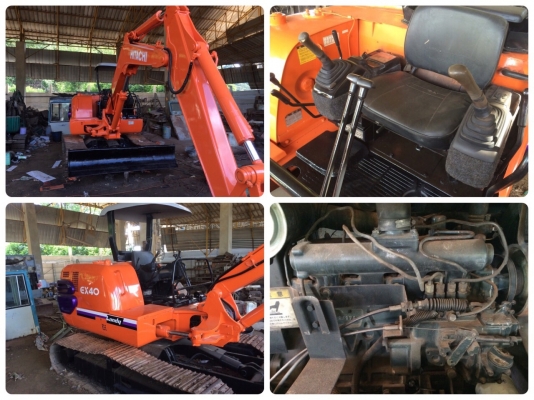 ขายด่วนรถแบ็คโฮ HITACHI EX 40-2 รถเก่านอกสภาพพร้อมใช้งาน เครื่องดี ปั้มแรง เอวแน่น ระบบไว้ มีเอกสารแจ้งจำหน่าย ขายด่วนรถแบ็คโฮ HITACHI EX 40-2 รถเก่านอกสภาพพร้อมใช้งาน เครื่องดี ปั้มแรง เอวแน่น ระบบไว้ มีเอกสารแจ้งจำหน่าย