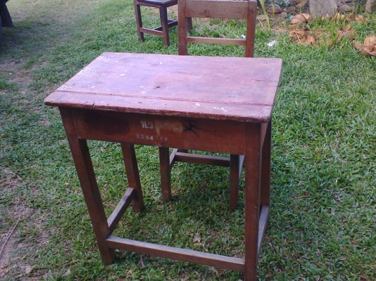 โต๊ะนักเรียนเก่าสภาพเดิมๆครับเป็นโต๊ะนักเรียนรุ่น 30 ปีที่แล้วครับเป็นไม้แดง ไม้มะค่า ไม้สักครับ สภาพพร้อมใช้ครับ ราคานี้คุ้มครับ โต๊ะนักเรียนเก่าสภาพเดิมๆครับเป็นโต๊ะนักเรียนรุ่น 30 ปีที่แล้วครับเป็นไม้แดง ไม้มะค่า ไม้สักครับ สภาพพร้อมใช้ครับ ราคานี้คุ้มครับ