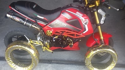 ขาย Honda MSX125 ปี56 ทะเบียนพร้อมโอน