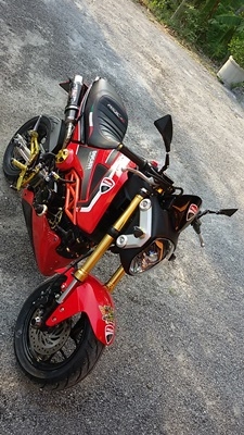 ขาย Honda MSX125 ปี56 ทะเบียนพร้อมโอน