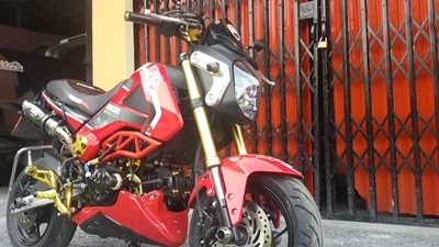 ขาย Honda MSX125 ปี56 ทะเบียนพร้อมโอน