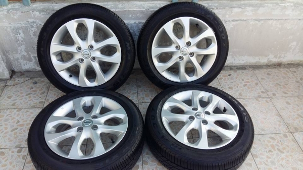 ขายล้อแม็กป้ายแดง nissan march mc 15"สนใจติดต่อเล็กคลองสามครับ 081-3747940 ขายล้อแม็กป้ายแดง nissan march mc 15"สนใจติดต่อเล็กคลองสามครับ 081-3747940