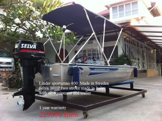 Linder sportsman 400 Selva engine 'พร้อมเทเลอร์อย่างดี