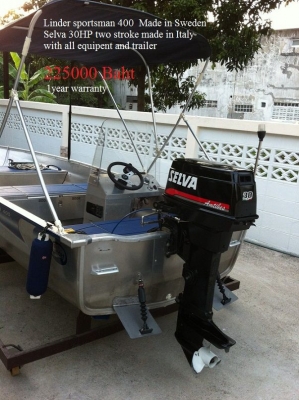 Linder sportsman 400 Selva engine 'พร้อมเทเลอร์อย่างดี