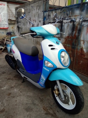 Yamaha Fiore ลายใหม่ล่าสุด รถปี57 รถเพิ่งได้10เดือน สวยๆถูกๆเลยครับ