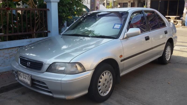 รถบ้านเดิมๆเจ้าของขายเอง Honda City ปี 98 สภาพเครื่องช่วงล่างแน่นดีมาก สีเดิมๆทุกชิ้น ใช้มือเดียว