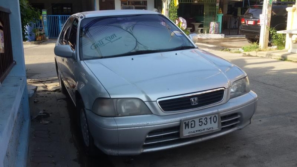 รถบ้านเดิมๆเจ้าของขายเอง Honda City ปี 98 สภาพเครื่องช่วงล่างแน่นดีมาก สีเดิมๆทุกชิ้น ใช้มือเดียว