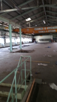 ขายโครงสร้างจนาดกว้าง 20 เมตรยาว 100 เมตรโครงเหล็กบีมหลังคากระเบื้องมีขั้นกลางราคา 3,200,000 บาท