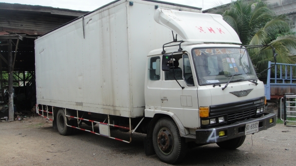 HINO FF177 จ้าวอินทรีย์ตู้แห้งยาว7.20ม. เครื่องHO7C(185แรง)เครื่องดี คัสฃีสวยเดิมๆ แอร์ เพาเวอร์ ราคาถูก