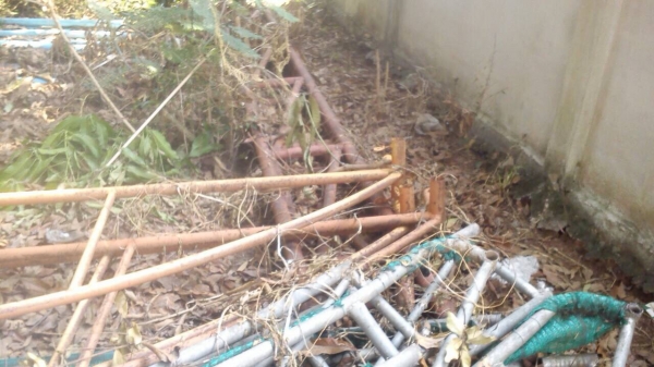 ขายถูกเหล็กเก่าใช้งานได้หมด เหล็กจั่วหลังคา ตัวซี แป็บ