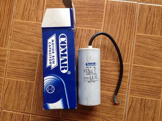 ขาย capacitor ขนาด 80 uf อิตาลี ของใหม่ 300 บาท พร้อมส่ง
