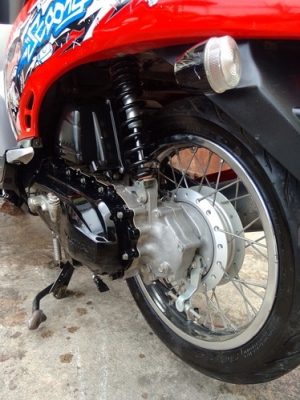 Honda Scoopy-i สีแดง-ดำ ลายแอคทีฟบอย สวยๆประหยัดน้ำมัน Honda Scoopy-i สีแดง-ดำ ลายแอคทีฟบอย สวยๆประหยัดน้ำมัน